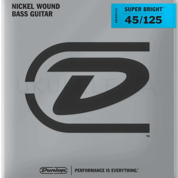 Струны Dunlop DBSBN45125 Super Bright Nickel 45-125