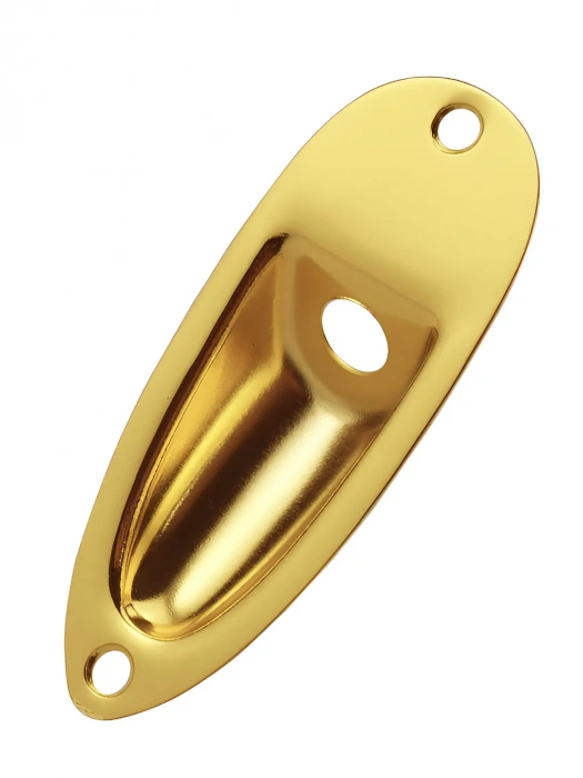 Роз'єм-планка Роз'єм-планка Paxphil HJ001 Strat Style Jack Plate (Gold)