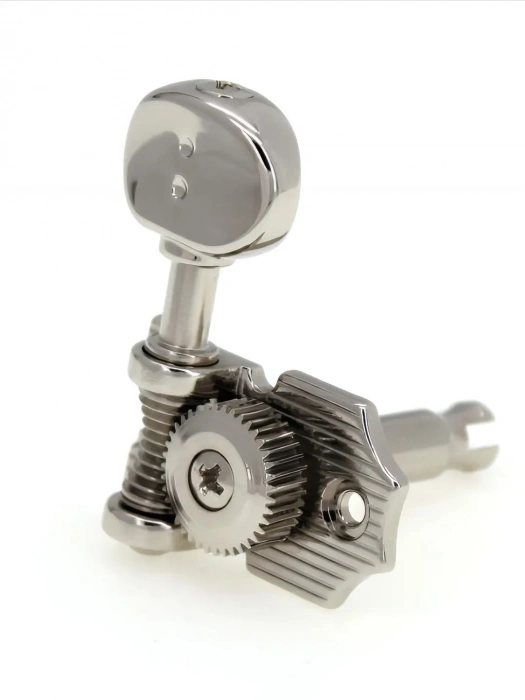 Graph Tech PRN-4624-N0 Ratio Electric 6-in-line Waffle Vin. Nickel