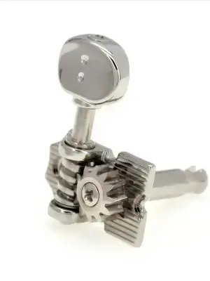 Кілки Graph Tech PRN-4624-N0 Ratio Electric 6-in-line Waffle Vin. Nickel