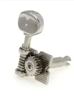 Graph Tech PRN-4624-N0 Ratio Electric 6-in-line Waffle Vin. Nickel