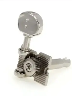 Кілки Graph Tech PRN-4624-N0 Ratio Electric 6-in-line Waffle Vin. Nickel