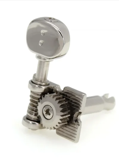 Кілки Graph Tech PRN-4624-N0 Ratio Electric 6-in-line Waffle Vin. Nickel