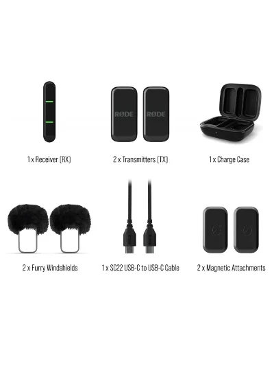 Радіосистема RODE Wireless Micro Lightning Black