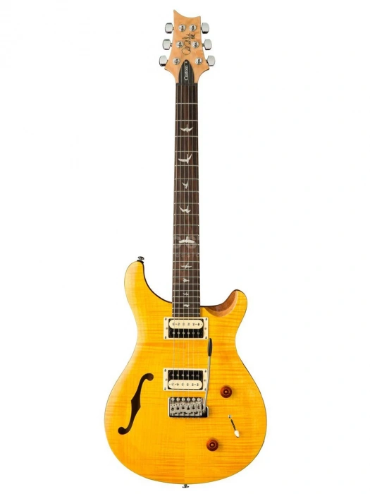Напівакустична гітара Напівакустична гітара PRS SE Custom 22 Semi-Hollow (Santana Yellow)