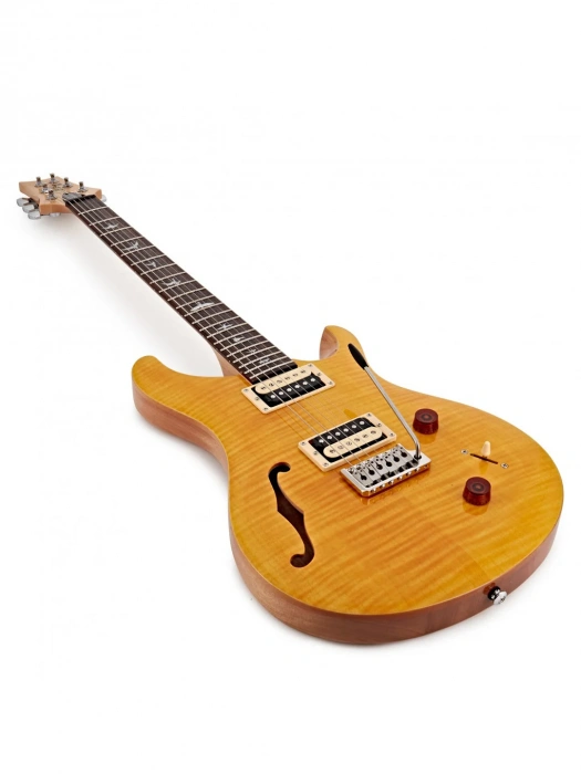 Напівакустична гітара Напівакустична гітара PRS SE Custom 22 Semi-Hollow (Santana Yellow)