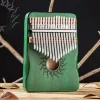 Калімба Hluru Huashu KHS21 Small Sun Poplar Green (21 нота, тополя, зменшена)