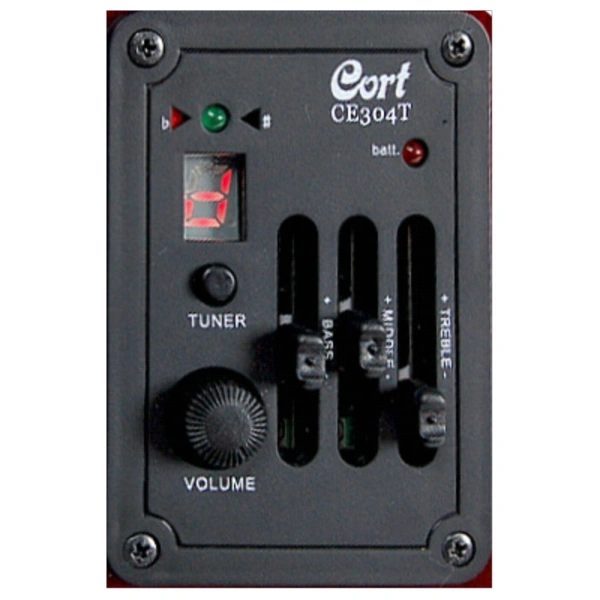 Електро-акустична гітара Електро-акустична гітара Cort AF510E (Open Pore)