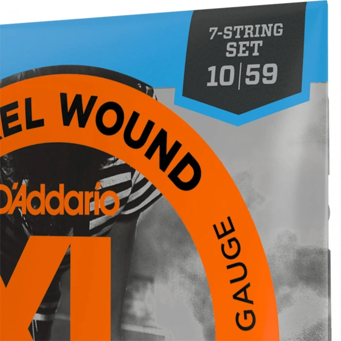 D'Addario EXL110-7 XL Nickel Wound Regular Light 7-String 10-59