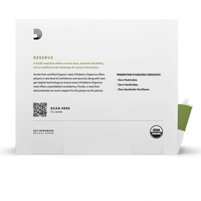 D'Addario Organic Reserve - Alto Sax #3.0 - 25 Box (ODJR0130-B25)