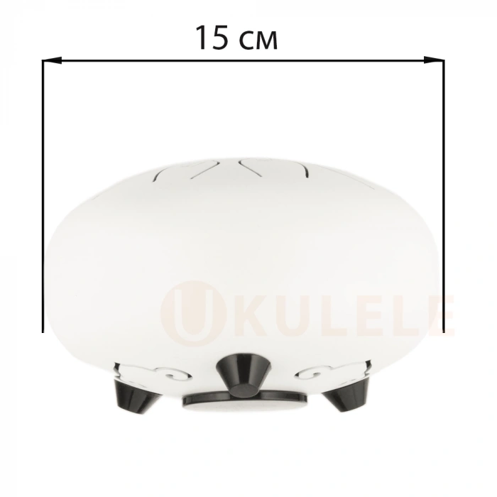 Глюкофон Глюкофон Hluru TOY8-6 White 6" (15см) 8 нот Tongue Drum 304 Stainless Steel
