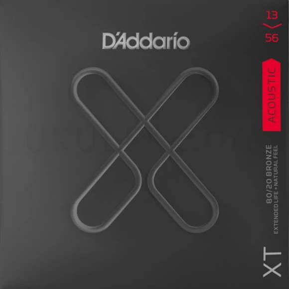 Струны D'Addario XTABR1356 XT 80/20 Bronze Medium 13-56