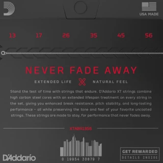 D'Addario XTABR1356 XT 80/20 Bronze Medium 13-56