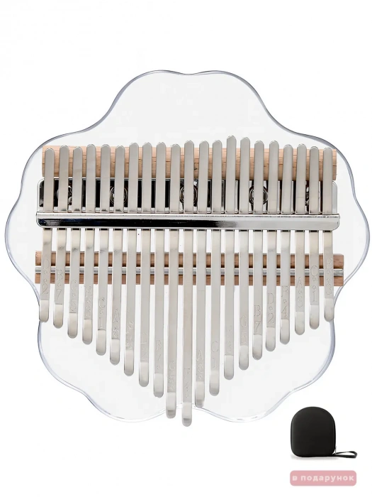 Калімба Калімба Hluru Huashu KHTF21 Transparent Sakura Acrylic