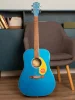 Акустична гітара Fender CD-60s FSR Blue Pearl w/Yellow Pickguard