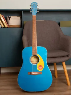 Fender CD-60s FSR Blue Pearl w/Yellow Pickguard
