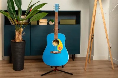Акустична гітара Fender CD-60s FSR Blue Pearl w/Yellow Pickguard