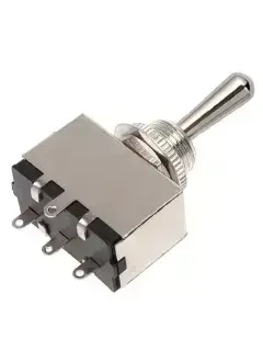 Paxphil TGS205 Closed 3-Way Toggle Switch (Chrome)
