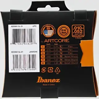 Ibanez IEGS62 Electric Guitars String 10-52