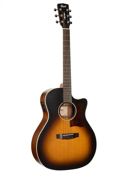 Електро-акустична гітара Електро-акустична гітара Cort GA1E (Open Pore Sunburst)