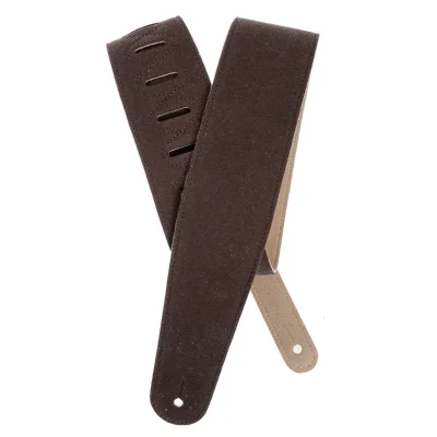 Ремінь для гітари D'Addario 25SS01-DX Suede Guitar Strap (Cognac)