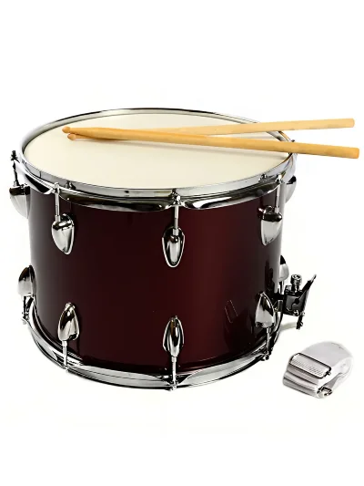 Маршовий барабан Overtone Marching Drum Red Burst 14"