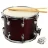 Overtone Marching Drum Red Burst 14"