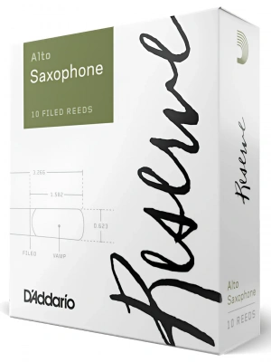 D'Addario DJR1035 Reserve Alto Sax #3.5 - 10 Pack