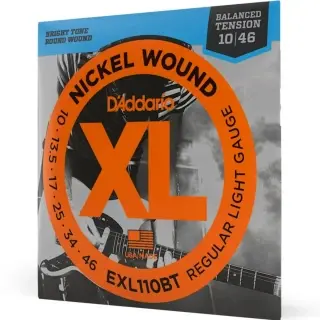 D'Addario EXL110BT XL Nickel Wound Balanced Tension Regular Light 10-46