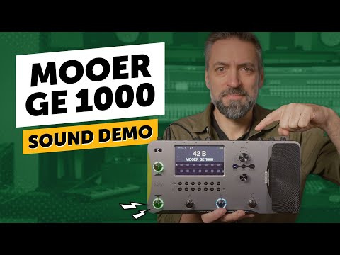 Гітарний процесор Гітарний процесор Mooer GE1000 Li