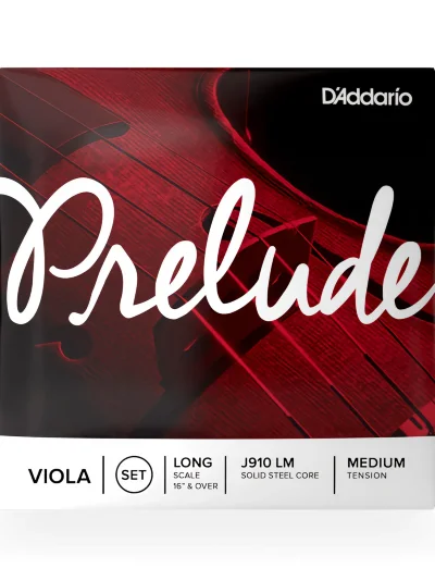 Струни для альта D'Addario J910 LM Prelude Viola String Set Long Scale Medium Tension