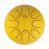 Глюкофон Hluru TC8-6 Golden 6" (15см) 8 нот Children Tongue Drum 304 Stainless Steel