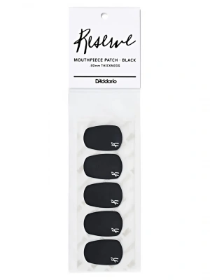 D'Addario RMP01B Reserve Mouthpiece Patches (Black)