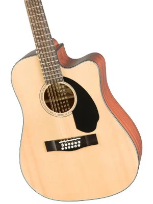 Електро-акустична гітара Fender CD-60SCE Dreadnought 12-string WN Natural