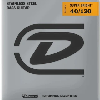 Dunlop DBSBS40120 Super Bright Steel 40-120
