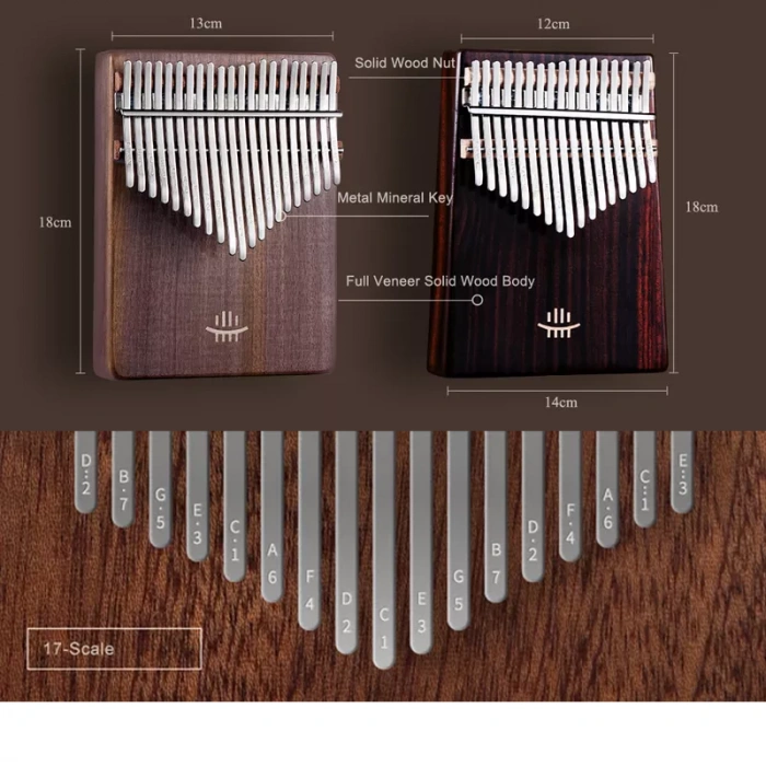 Калімба Калімба Hluru KC17 Maple (17 нот, клен)