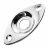 Paxphil HJ002 Oval Jack Plate (Chrome)