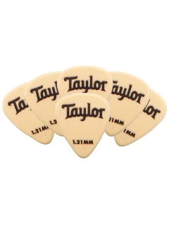 Taylor Guitars 351 Dark Tone Picks 1.21 Ivoroid 6 Pack