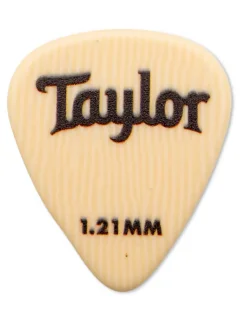 Taylor Guitars 351 Dark Tone Picks 1.21 Ivoroid 6 Pack