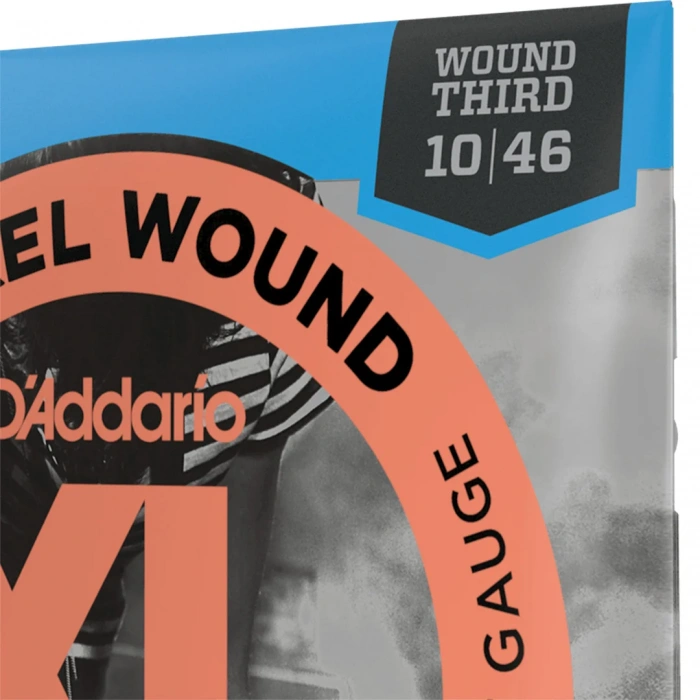 D'Addario EXL110W XL Nickel Wound Regular Light Wound 3rd 10-46