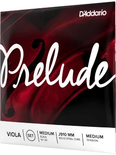 D'Addario J910 MM Prelude Viola String Set Medium Scale Medium Tension