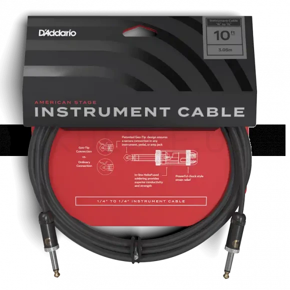 Кабель D'Addario PW-AMSG-10 American Stage (3m)