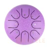Глюкофон Hluru TC8-6 Lavander 6" (15см) 8 нот Children Tongue Drum 304 Stainless Steel