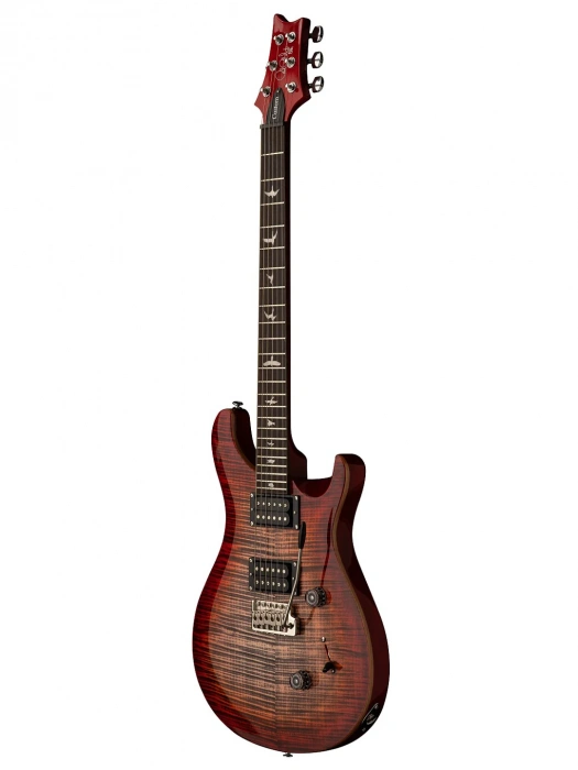 PRS SE Custom 24 (Charcoal Cherry Burst)