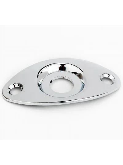 Роз'єм-планка Fender Football Shape Jack Ferrule Chrome