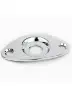 Роз'єм-планка Fender Football Shape Jack Ferrule Chrome