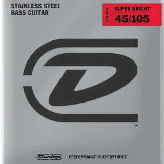 Dunlop DBSBS45105 Super Bright Steel 45-105
