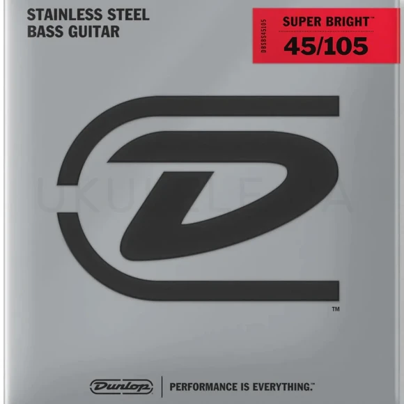 Струни Dunlop DBSBS45105 Super Bright Steel 45-105