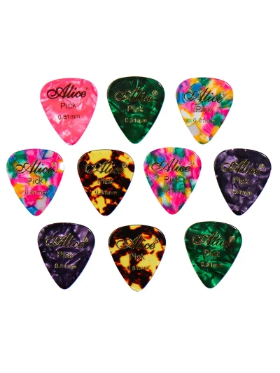 Медіатор Alice AP-K 0.81mm Hot Stamping Celluloid