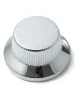 Ручка для потенціометра Paxphil NB051 Push-ON ST-Style Metal Knob (Chrome)